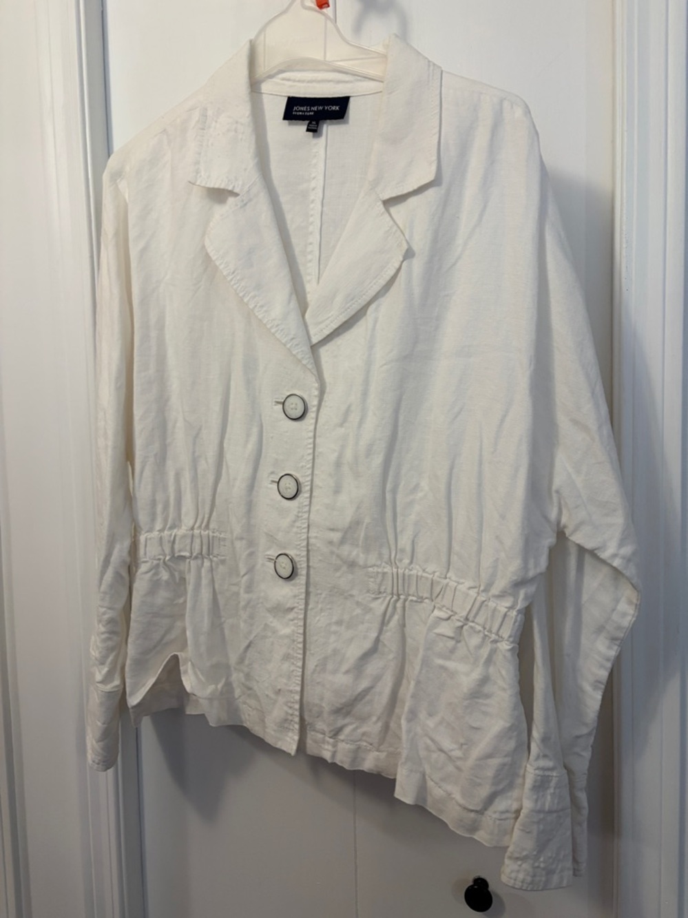 Jones New York linen jacket ptp24”